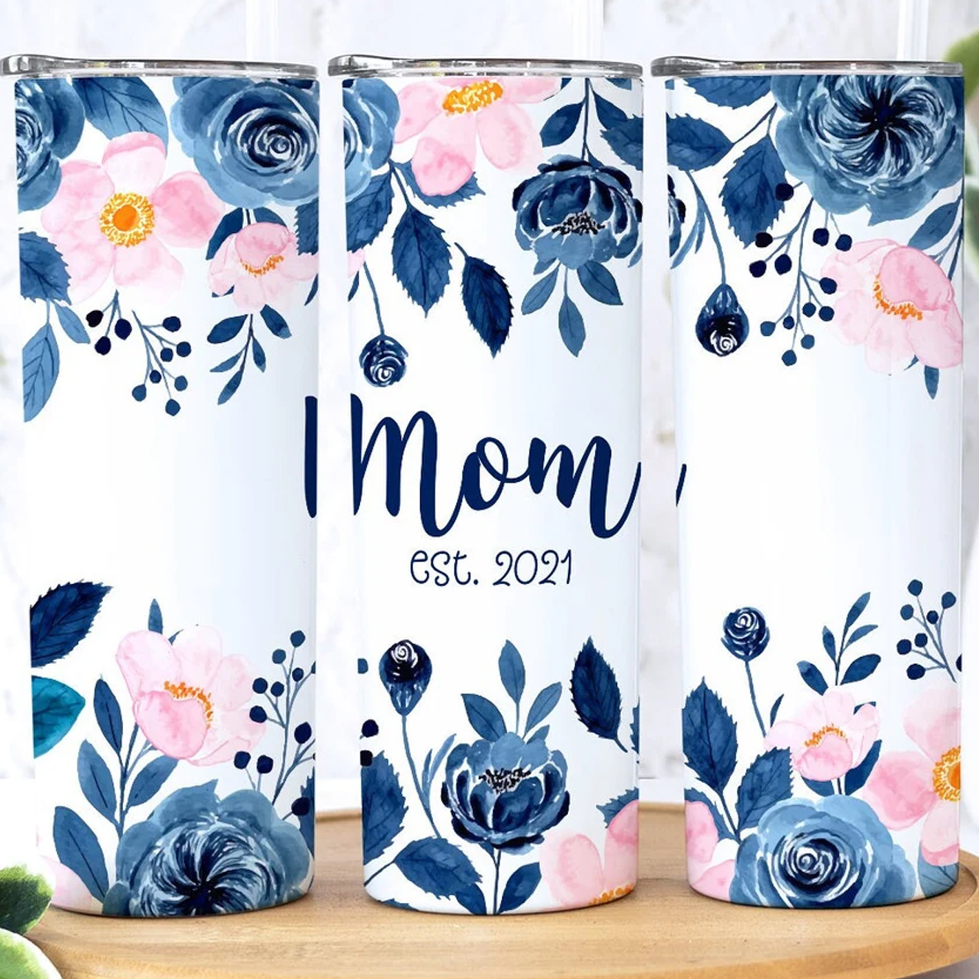 Mom Tumbler With Kids Names Mom Established Date Mom Gift Grandma Gift Mom Cup Aunt Tumbler Mothers Day Tumbler Gift For Mom Auntie